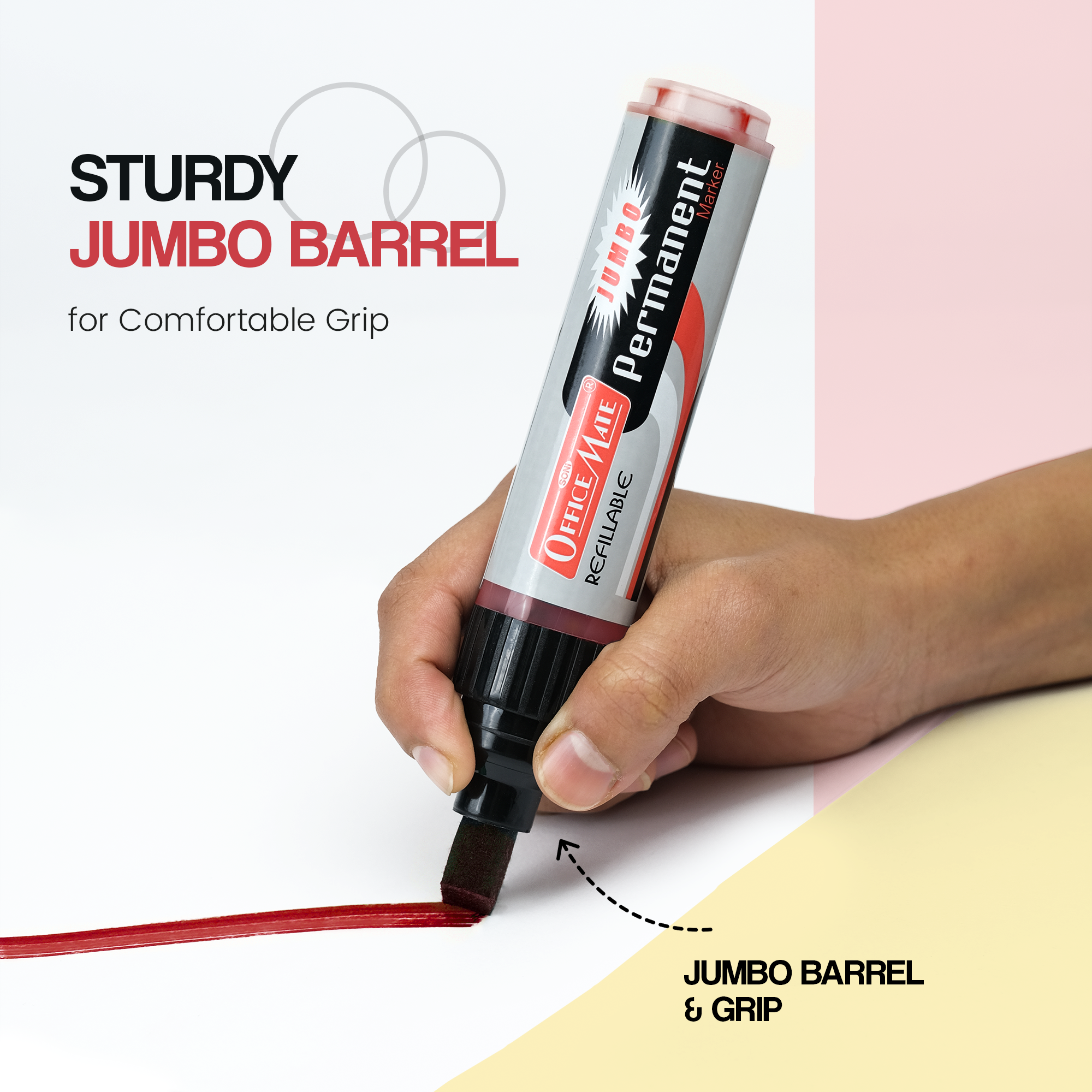 Soni Officemate Jumbo Permanent Marker