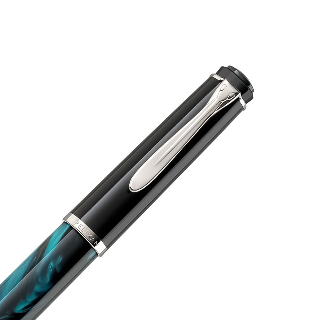 Pelikan Classic M205 Petrol Marbled Fountain Pen (Special Edition)