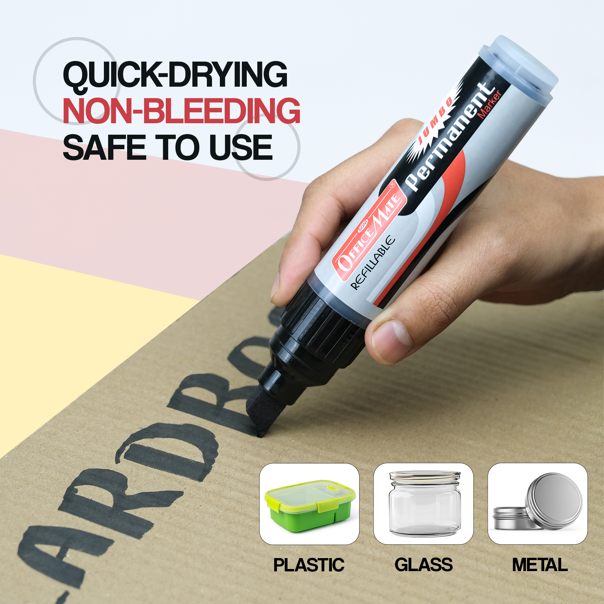 Soni Officemate Jumbo Permanent Marker