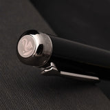 Pelikan Majesty M7005 Silver/Black Fountain Pen