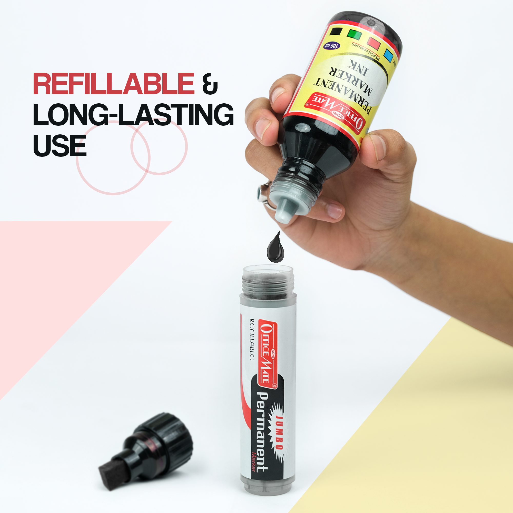 Soni Officemate Jumbo Permanent Marker
