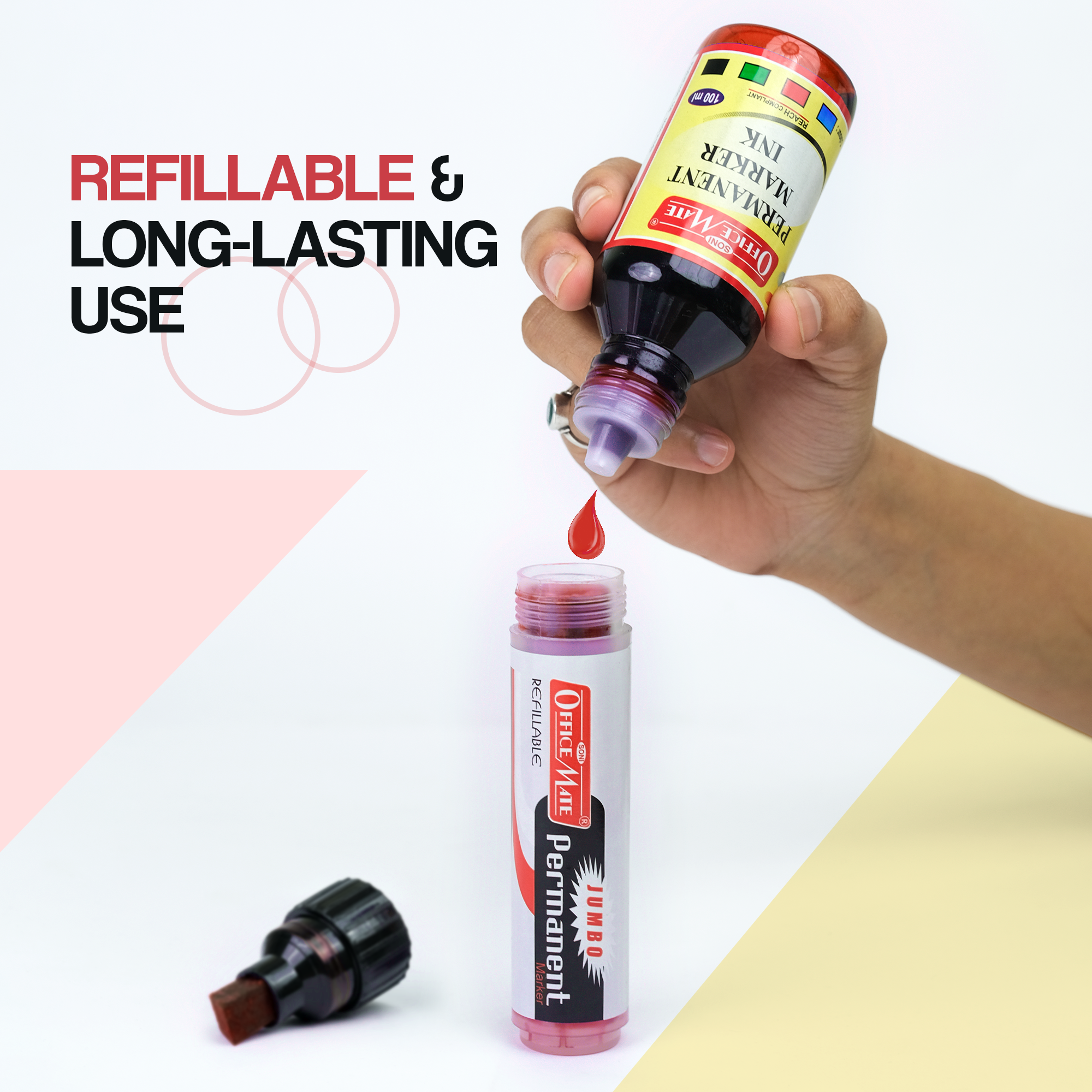 Soni Officemate Jumbo Permanent Marker