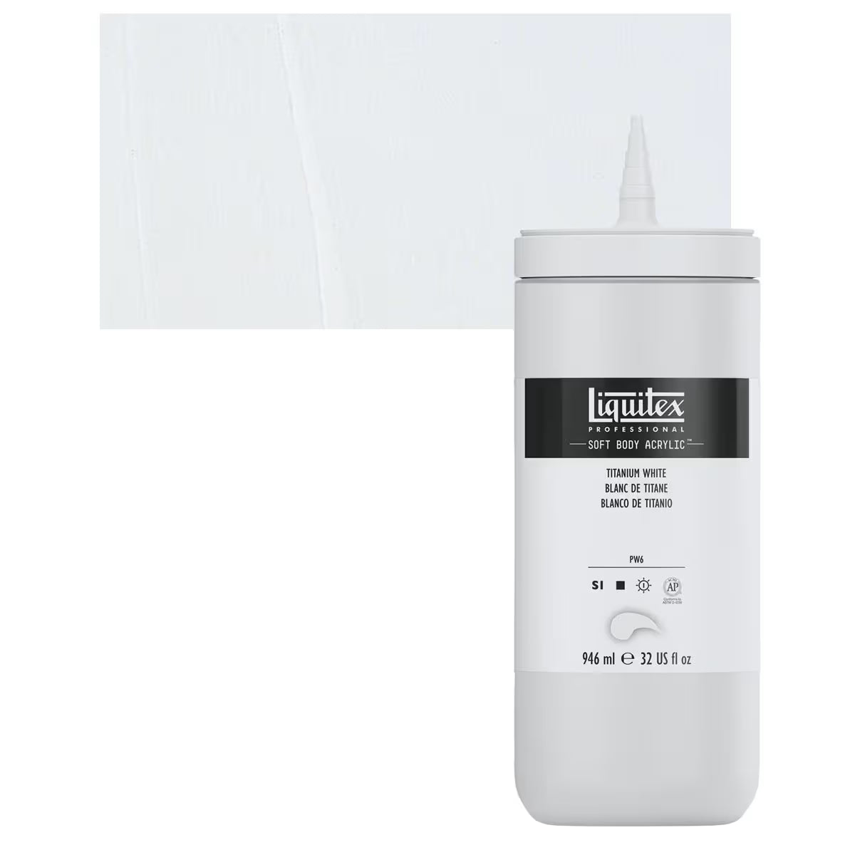 Liquitex Professional Soft Body Titanium White Acrylic Paint