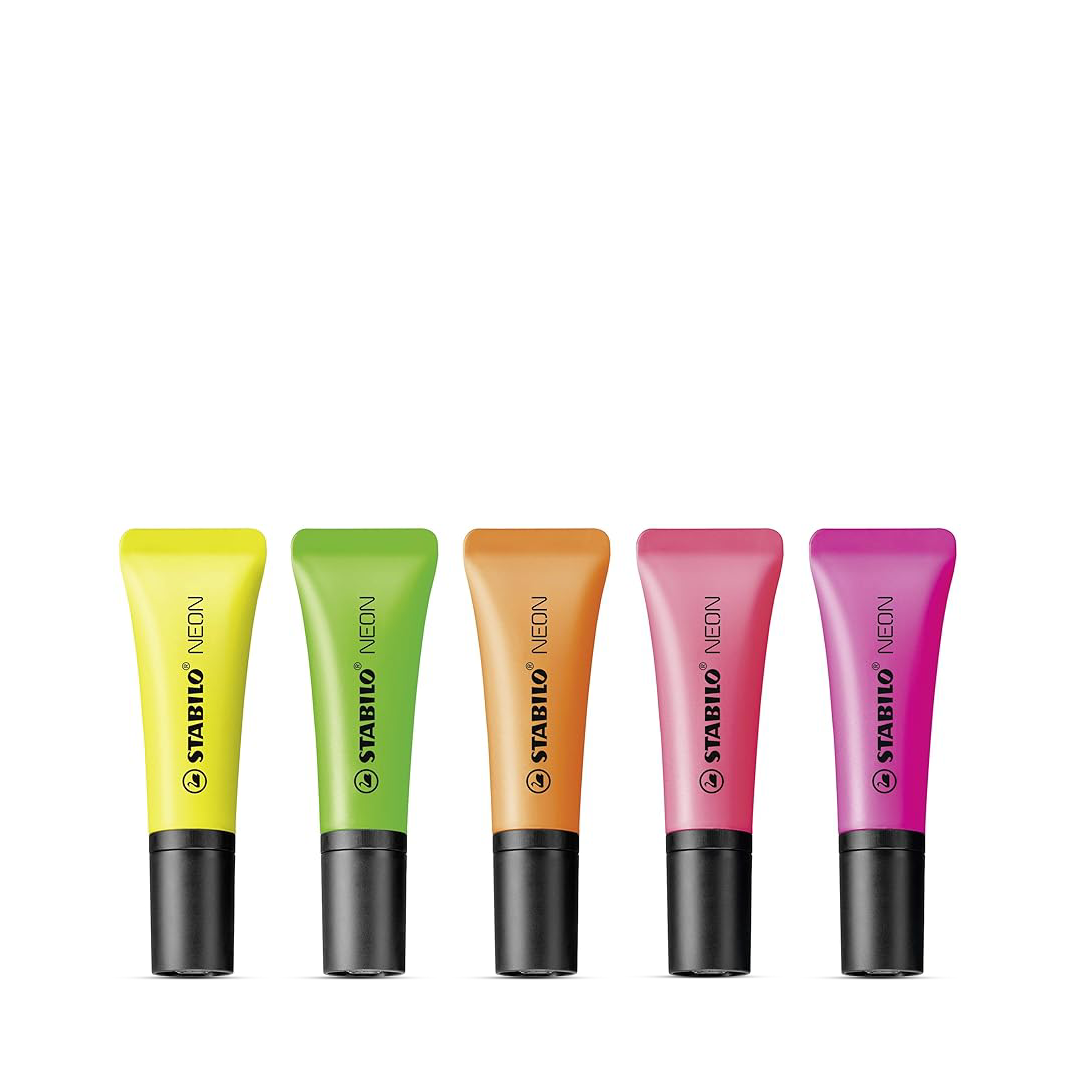 Stabilo Neon Highlighter Pen Set