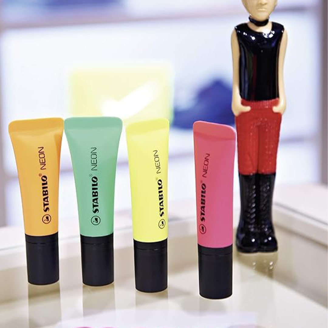 Stabilo Neon Highlighter Pen Set