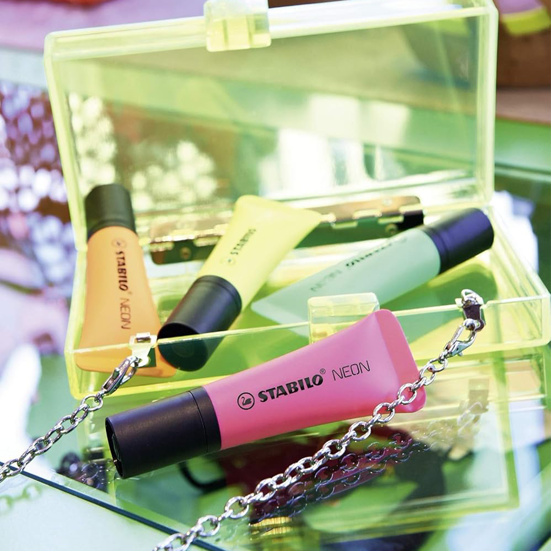 Stabilo Neon Highlighter Pen Set