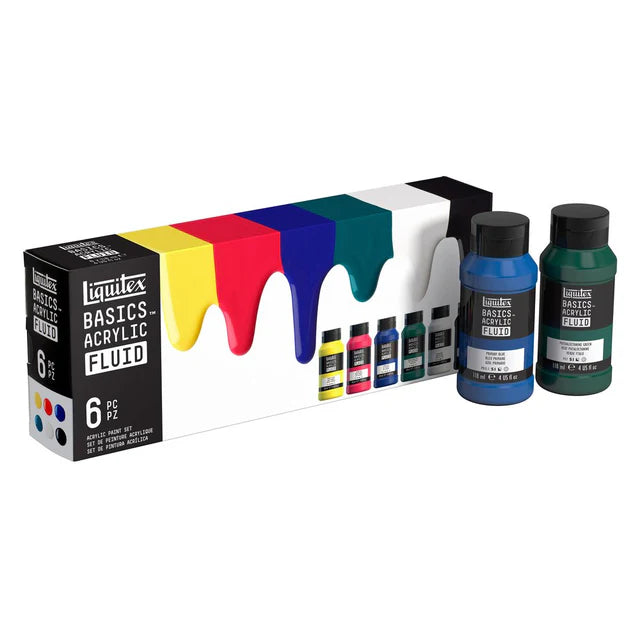 Liquitex Basics Fluid Acrylic Set