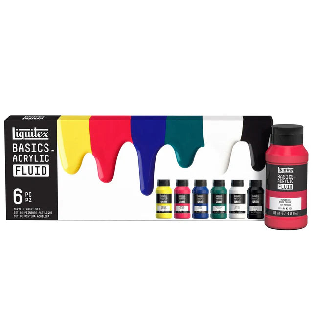 Liquitex Basics Fluid Acrylic Set