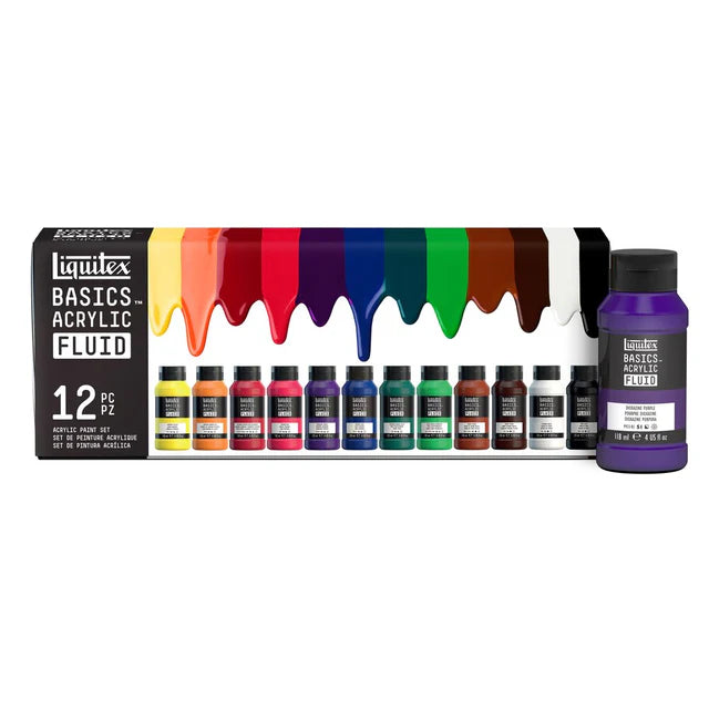 Liquitex Basics Fluid Acrylic Set