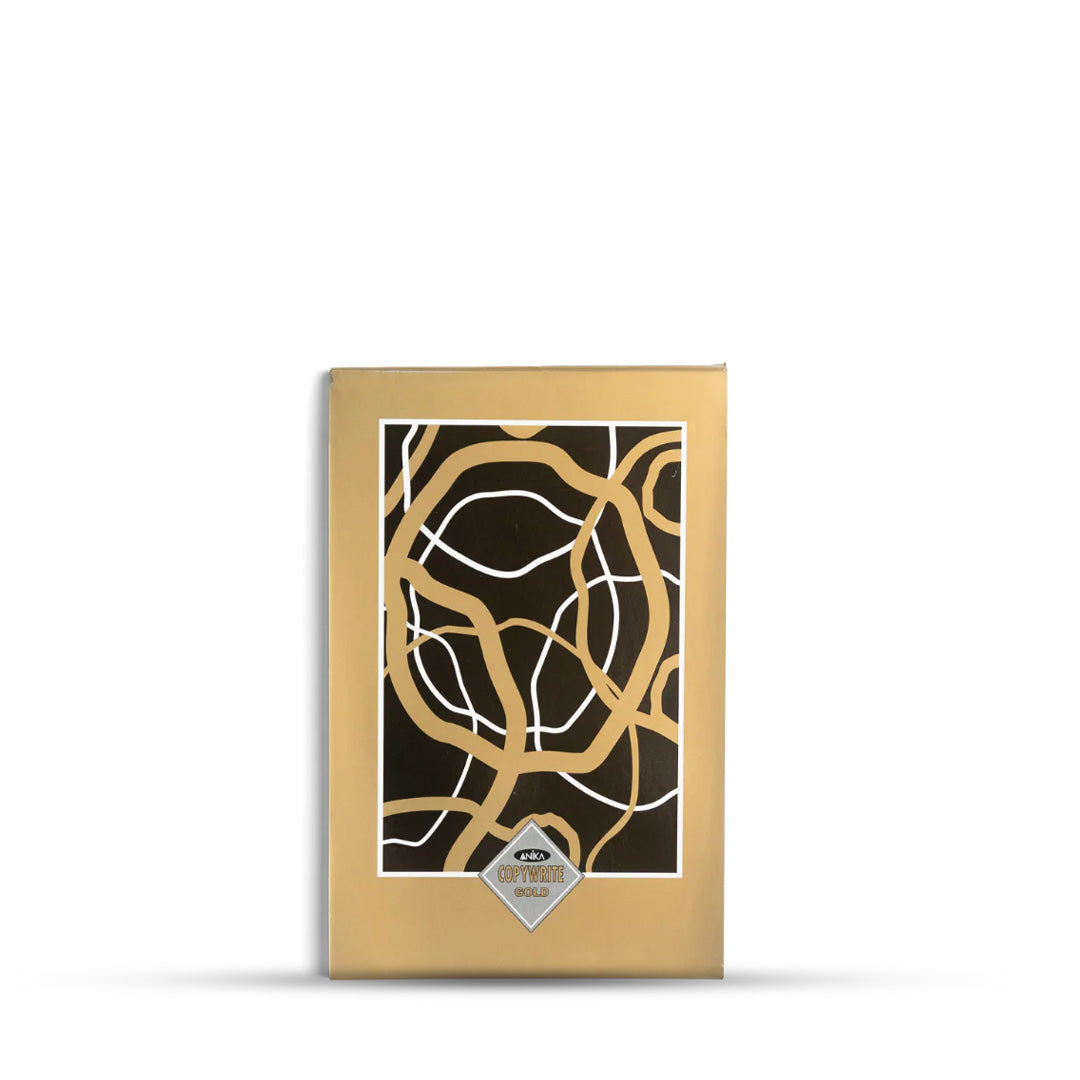Anika Copywrite Gold Notepad – SCOOBOO