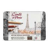 Conte a Paris sketching pencils - Set of 12