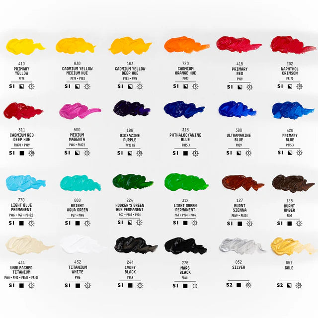 Liquitex Basic Acrylic Set