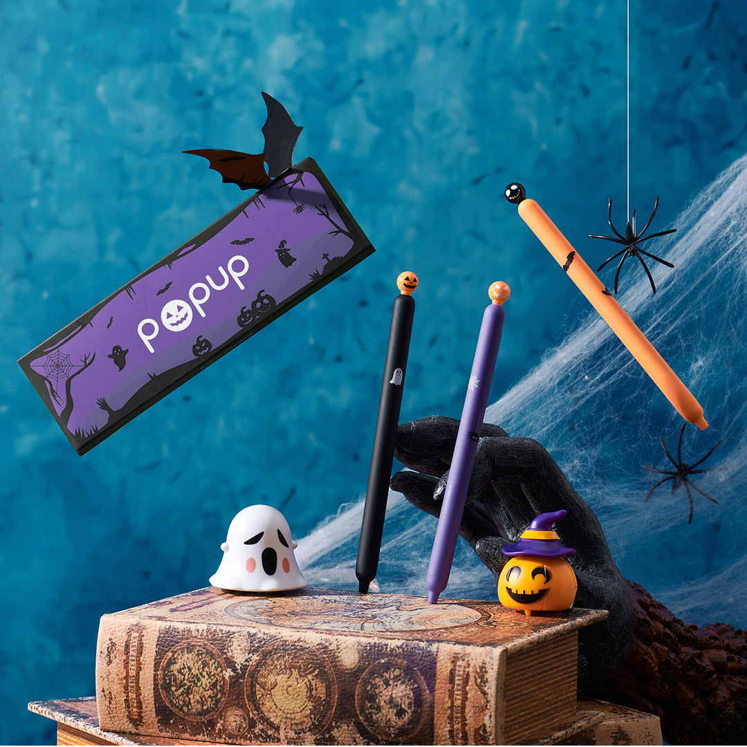 Kaco Popup Halloween Gel Ink pen -3pc/set