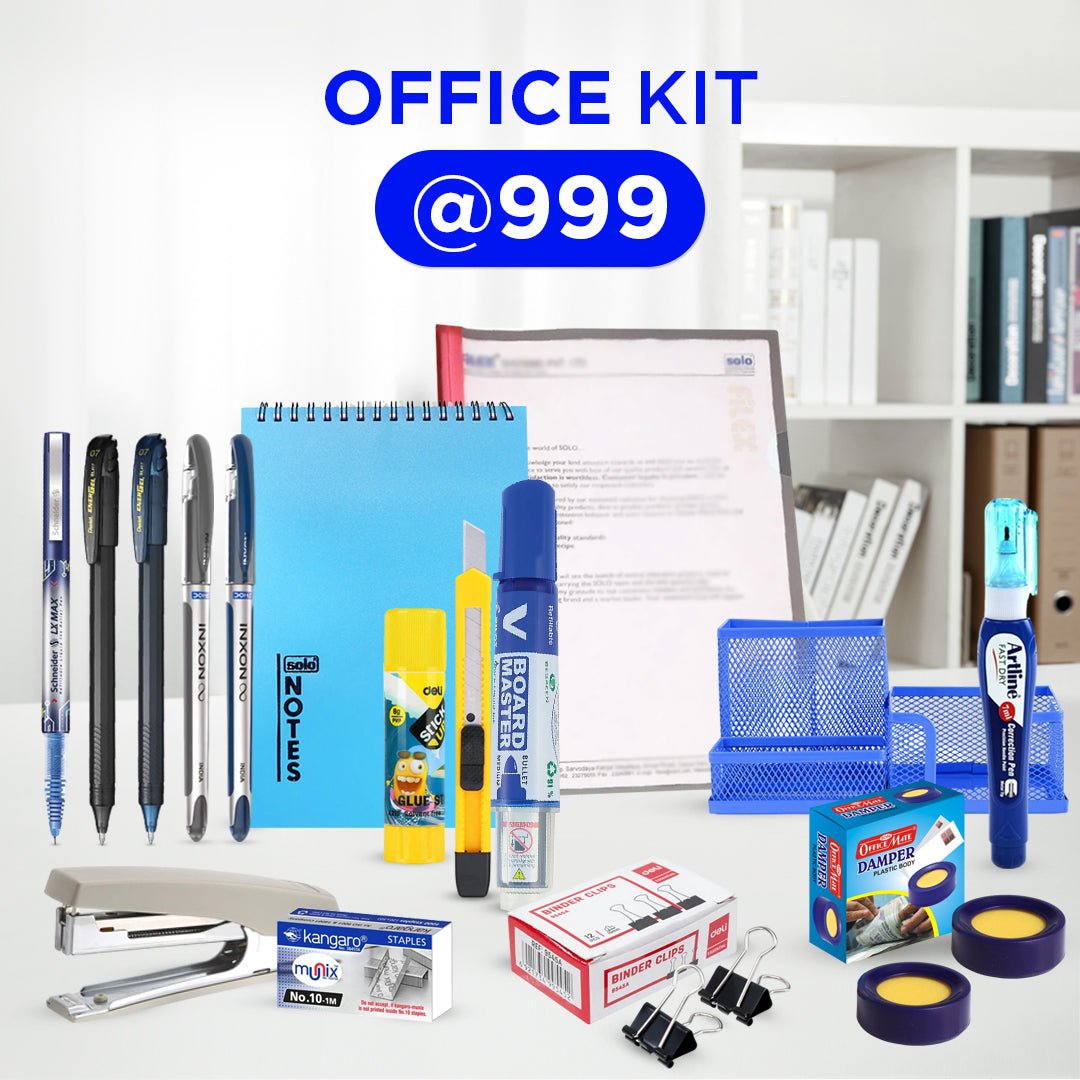 18 Office Essentials @ 999 - SCOOBOO - Stationery Kit