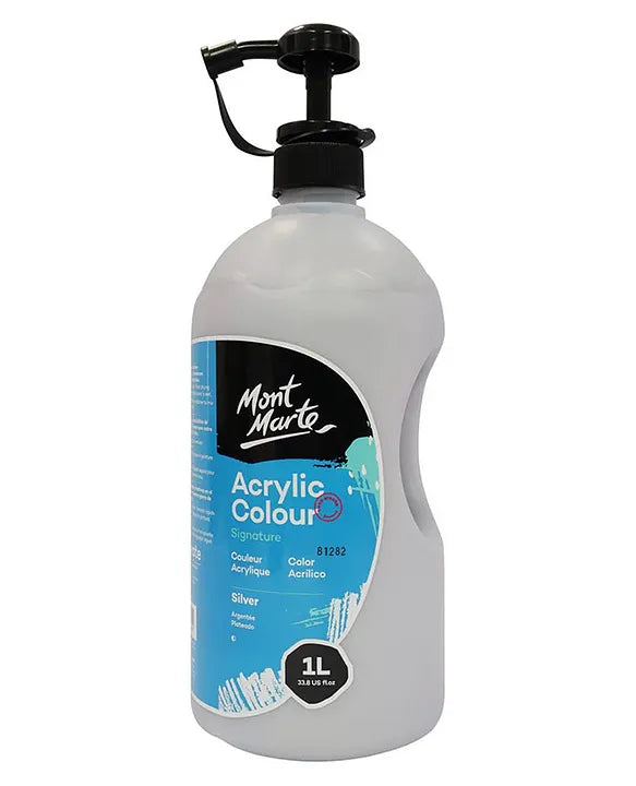 Mont Marte Acrylic Colour Paint -1 Litre