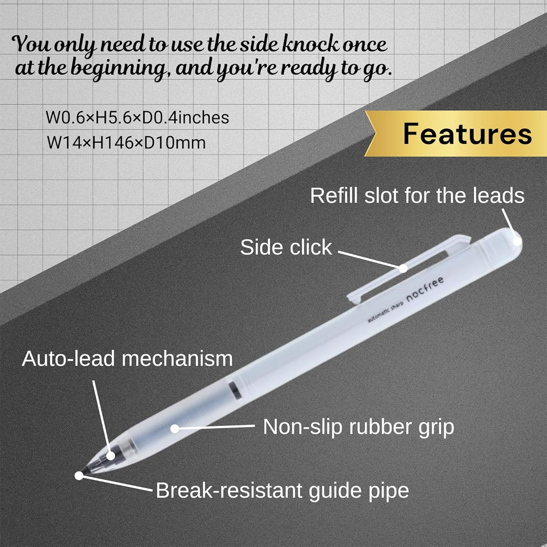 Sun Star Automatic Sharp Nocfree 0.5mm Mechanical Pencil