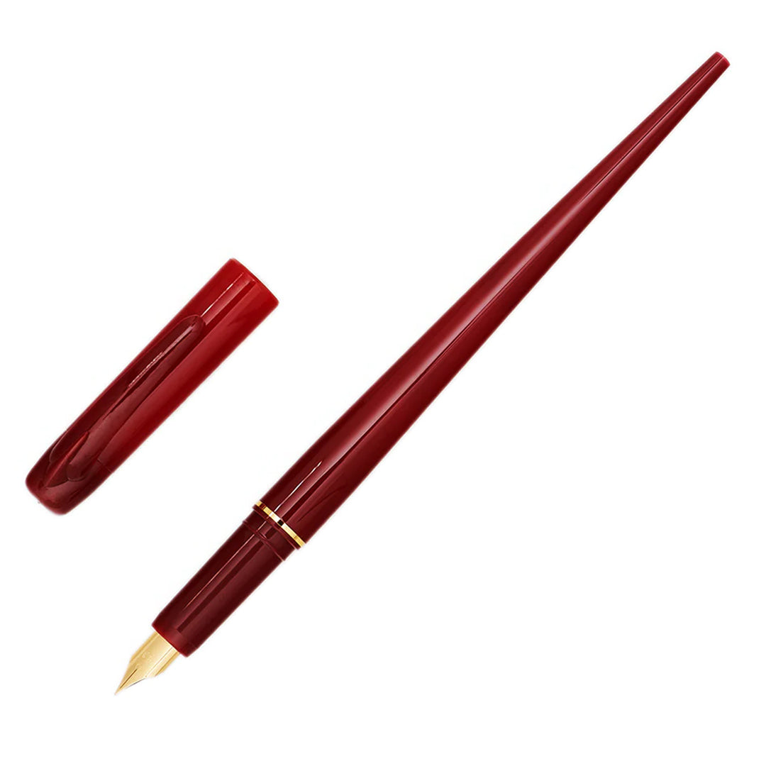 Platinum Desk Fountain Pen Red 0.38