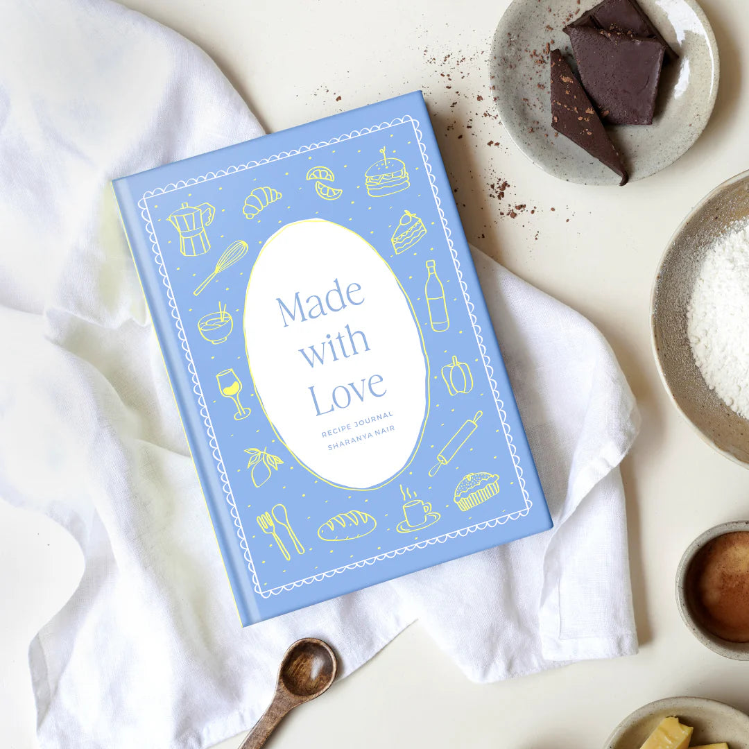 7mm Made with Love Recipe Journal