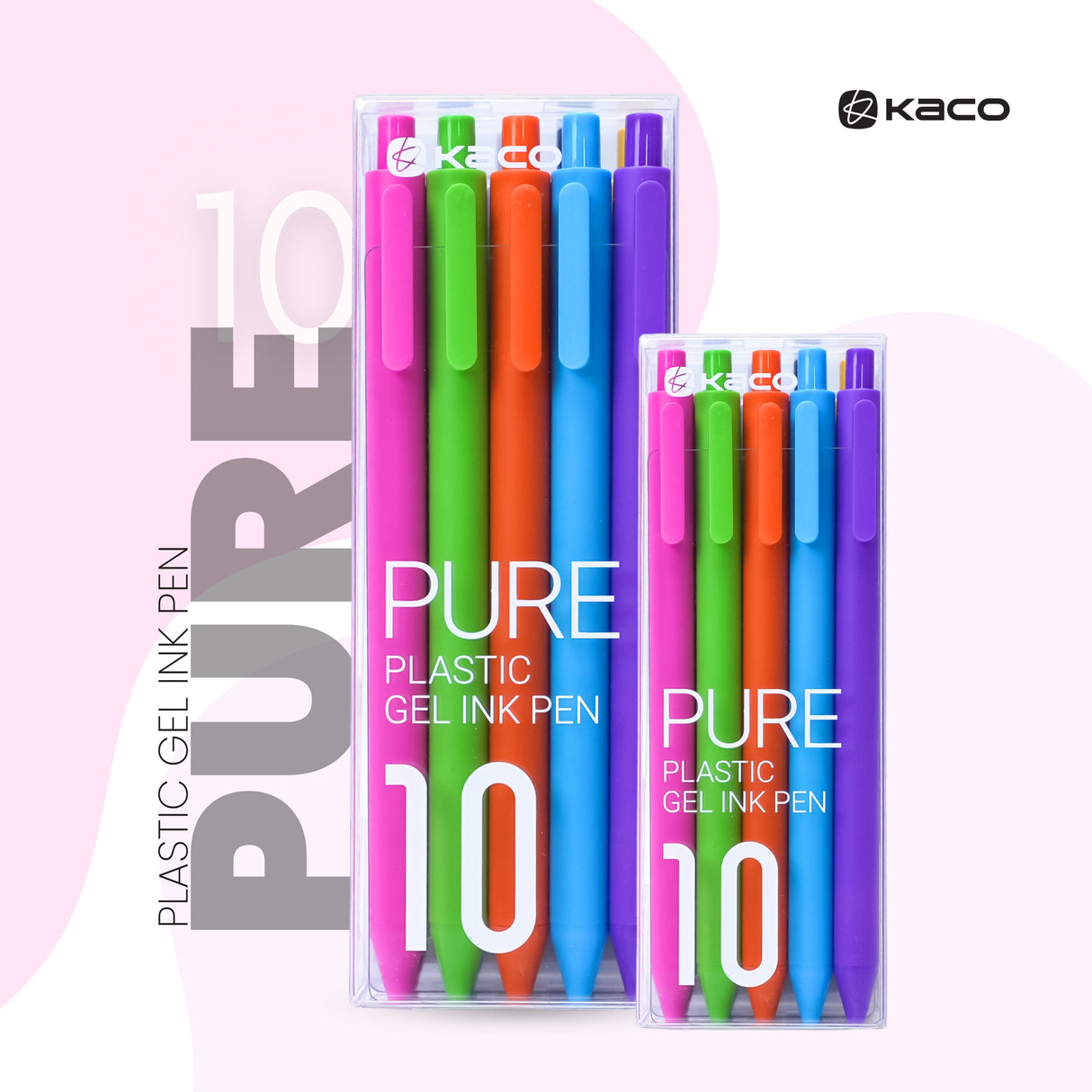 Kaco Pure Assorted Colour Gel Pens