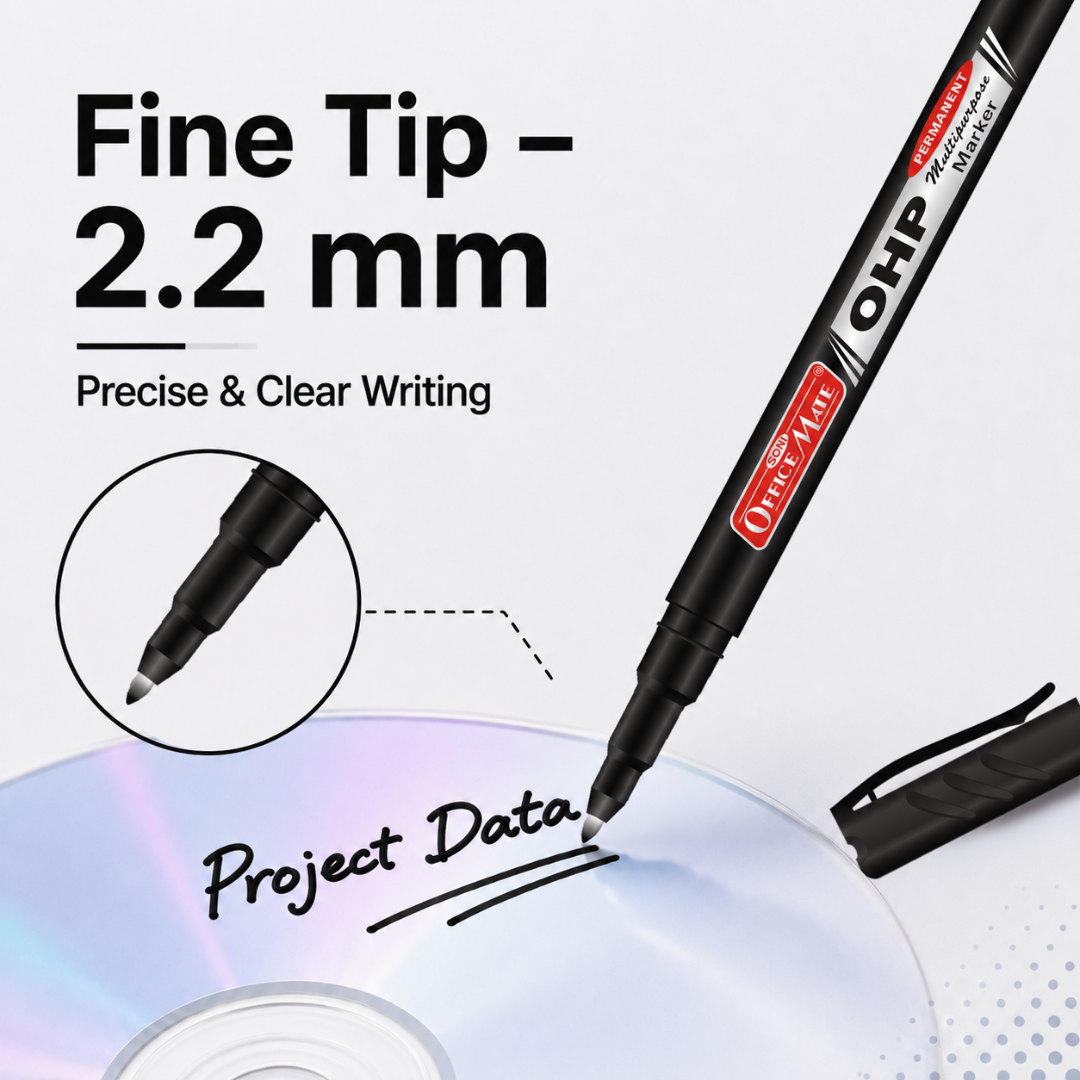 Soni Officemate CD/DVD Marker - Pack of 10