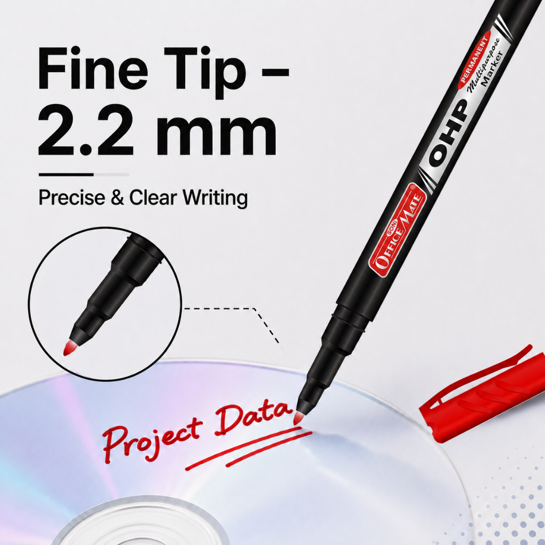 Soni Officemate CD/DVD Marker - Pack of 10