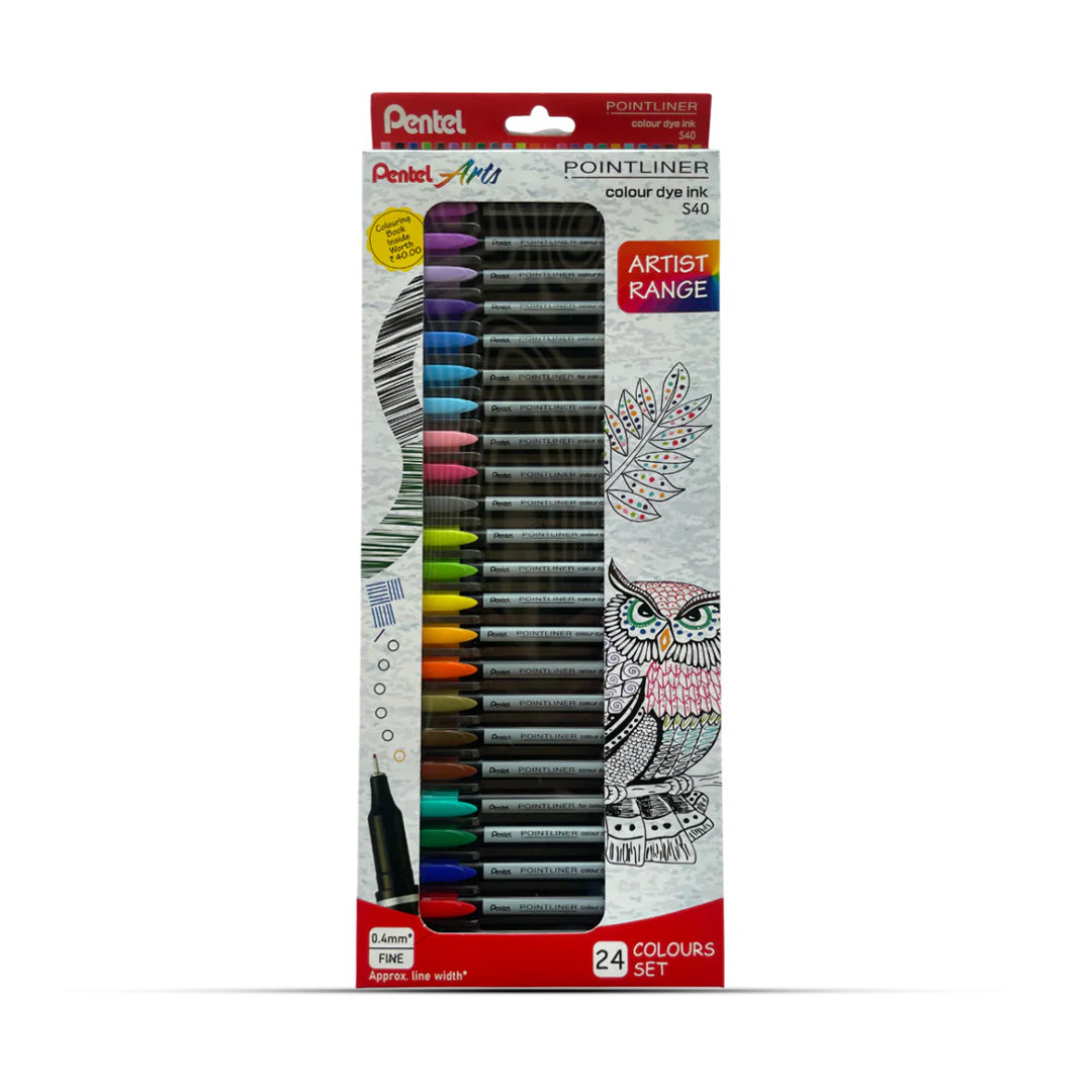 Pentel Artist Fineliner Pen Set