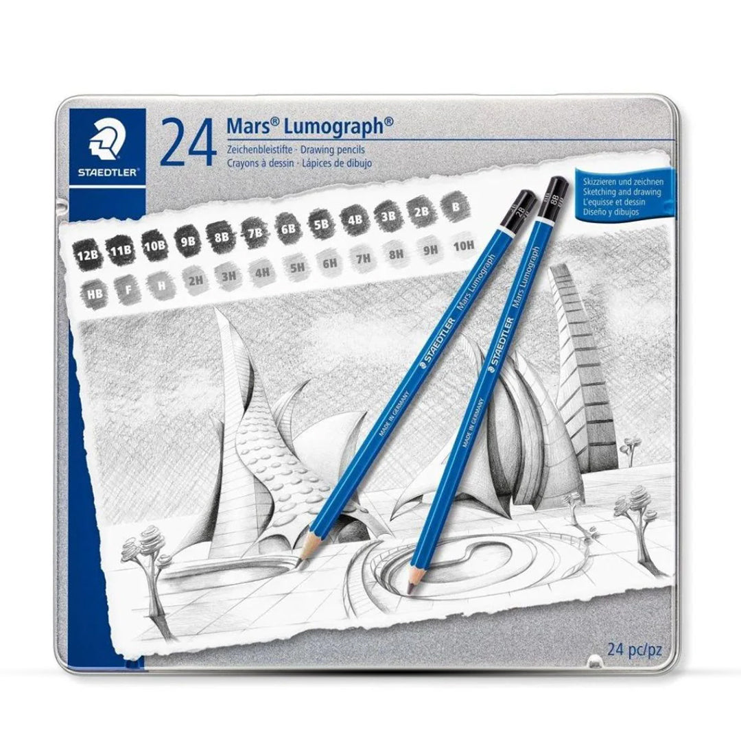 Staedtler Mars Lumograph Drawing Pencils -SCOOBOO – SCOOBOO
