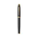 Scrikss | Oscar 390 | Fountain Ink Pen | Medium | Matt Black with Gold Trims