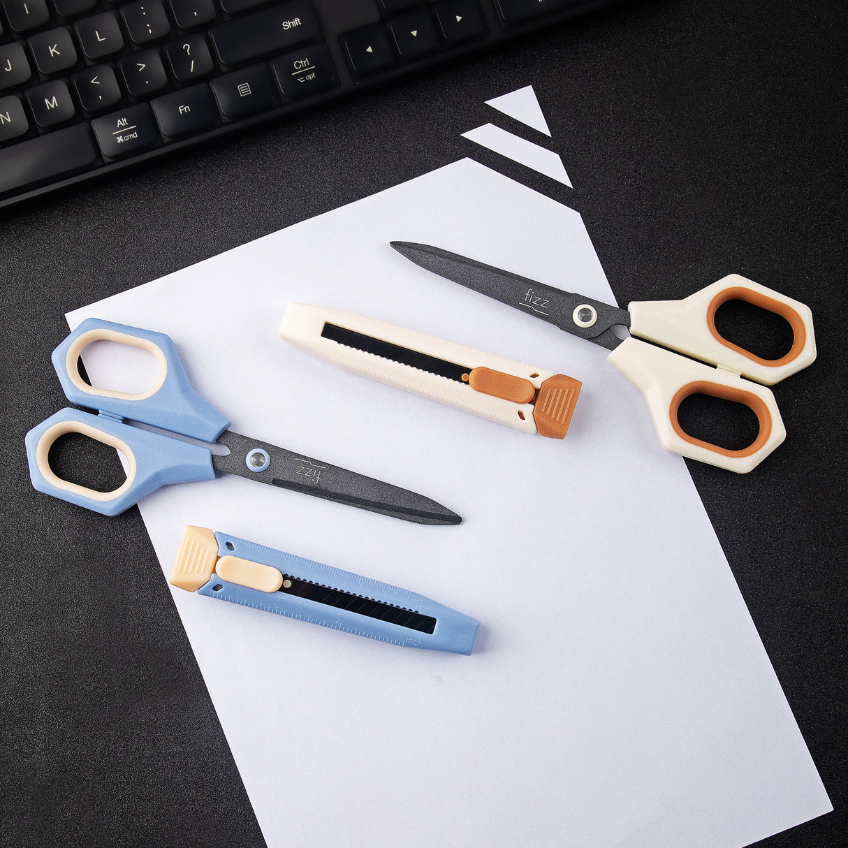 GuangBo 2 in 1 Cutter+Scissor