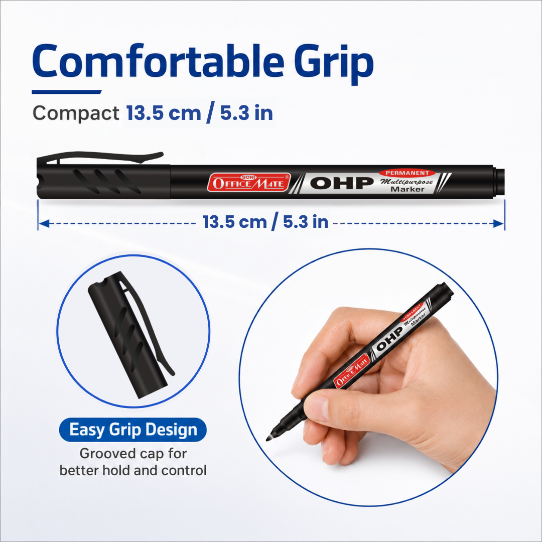 Soni Officemate CD/DVD Marker - Pack of 10