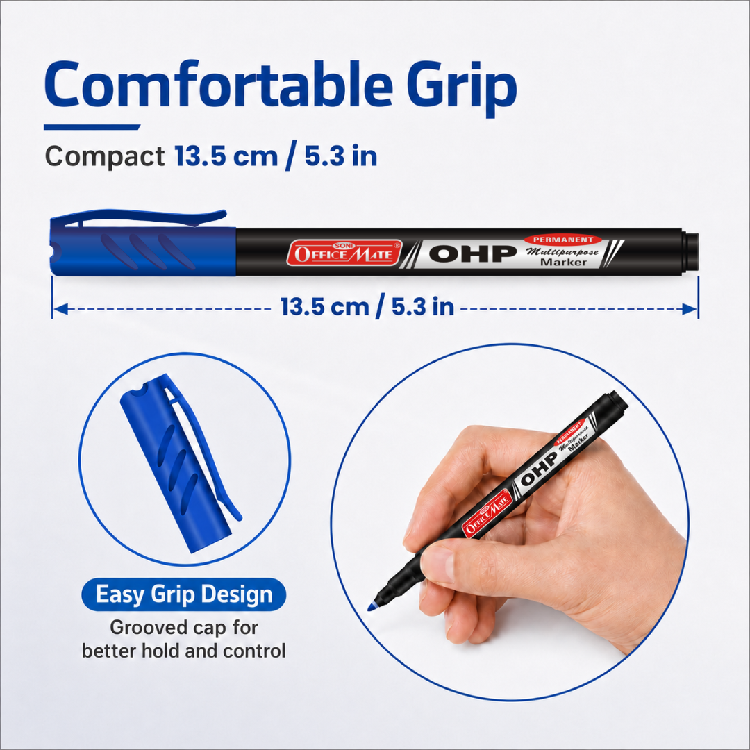 Soni Officemate CD/DVD Marker - Pack of 10