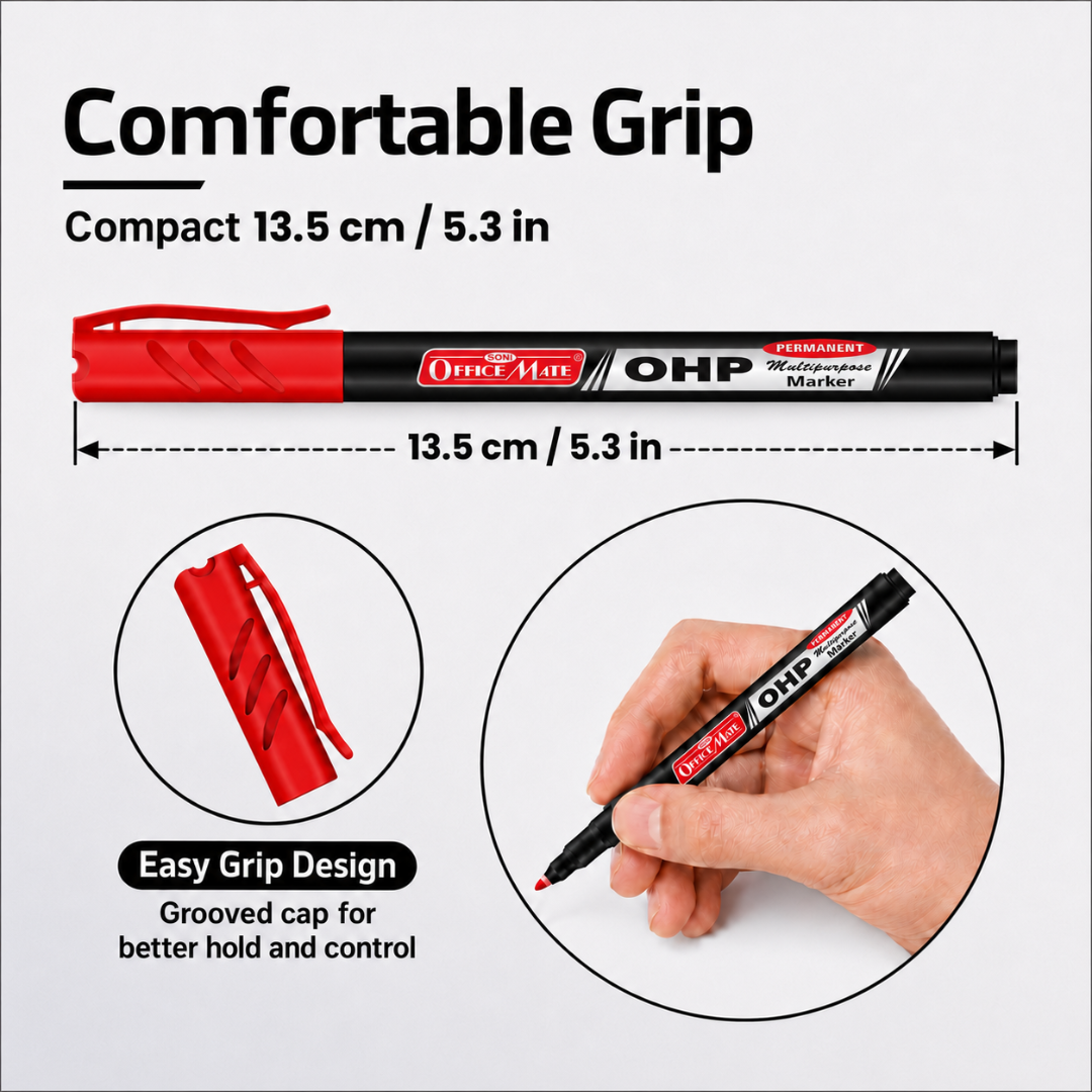 Soni Officemate CD/DVD Marker - Pack of 10