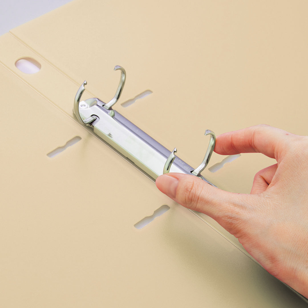 Lihit Lab Twist Ring Smart Slim A4 Cube Fizz Ring File
