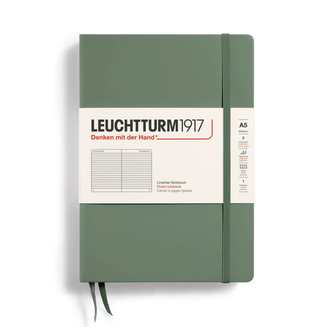 Leuchtturm Ruled Notebook A5