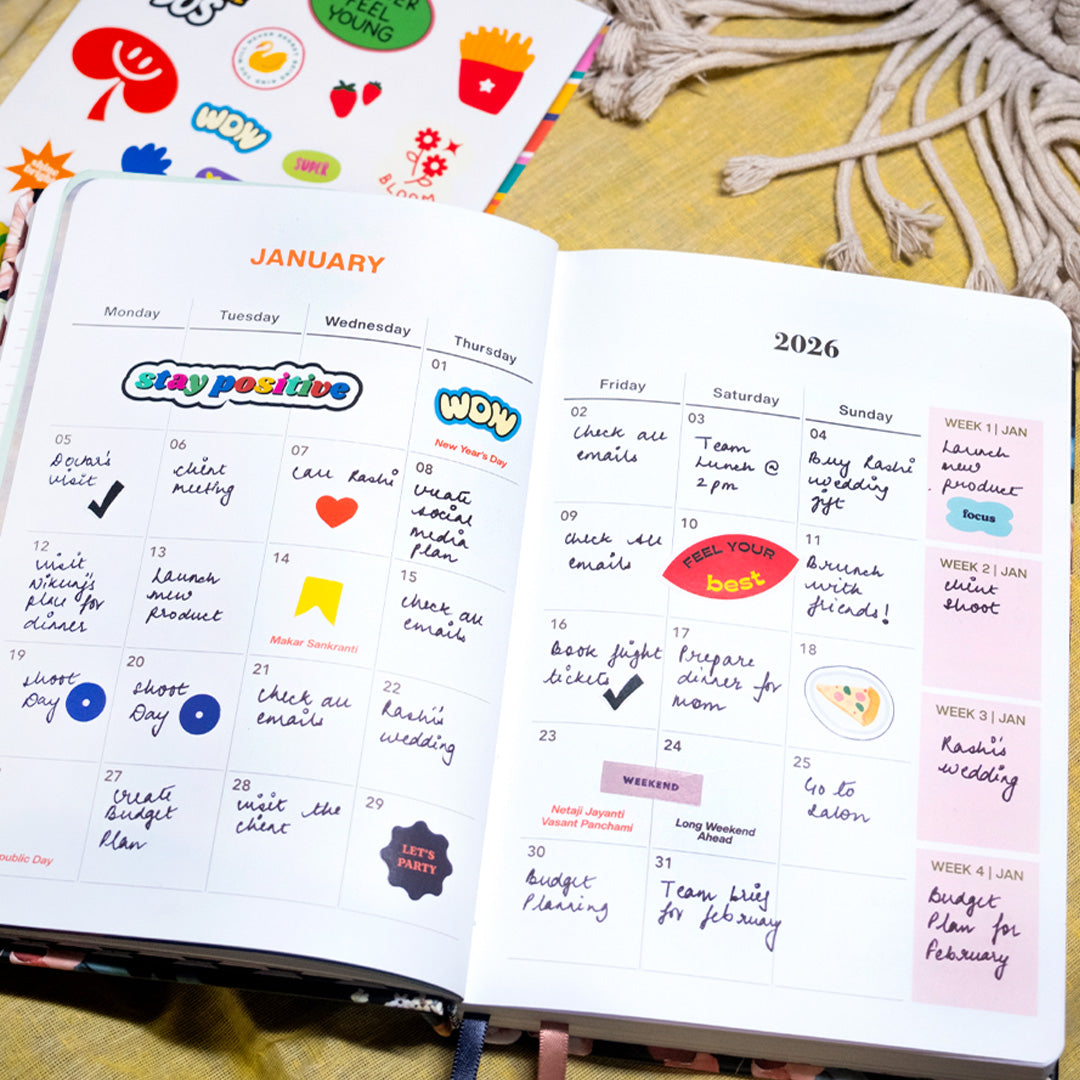 The Art Loom Night Maze 2026 Annual Planner
