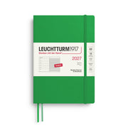 Leuchtturm1917 2027 Weekly Planner A5 Softcover - Spring Leaf