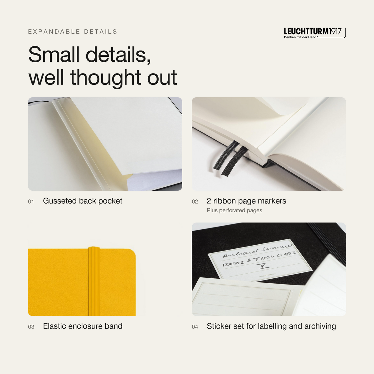 Leuchtturm1917 2027 Weekly Planner & Notebook Softcover (B6+) - Sunflower