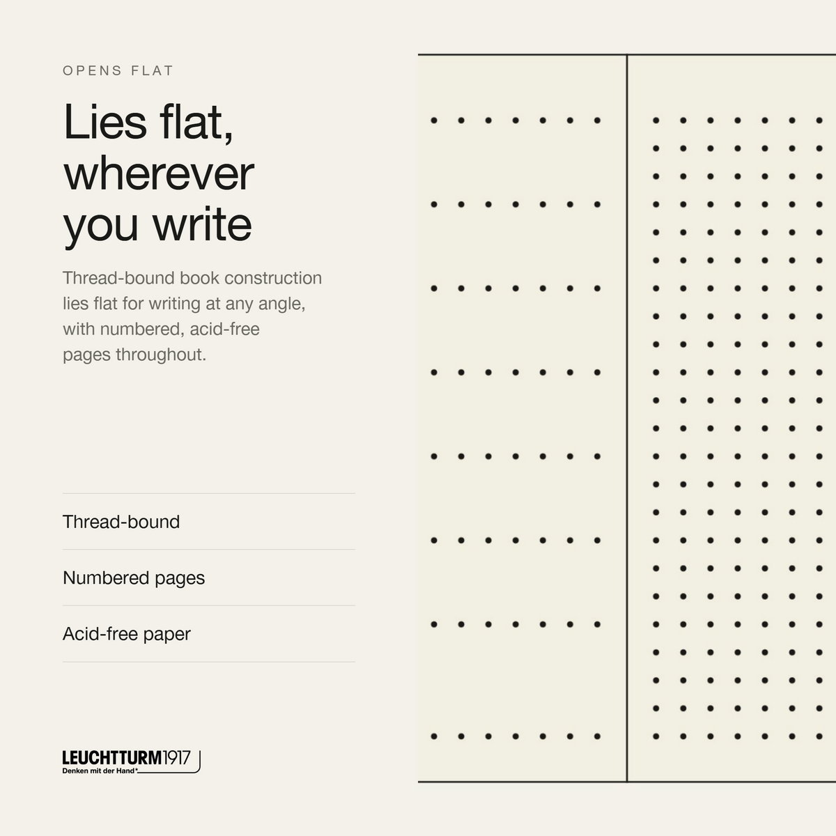 Leuchtturm1917 2027 Black Weekly Planner