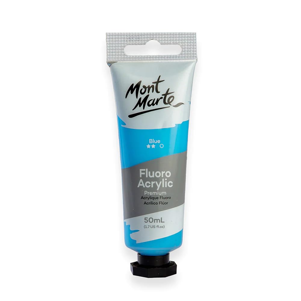 Mont Marte Fluoro Acrylic Paint- 50ml