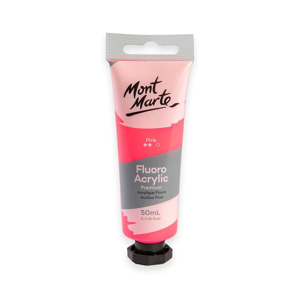 Mont Marte Fluoro Acrylic Paint- 50ml