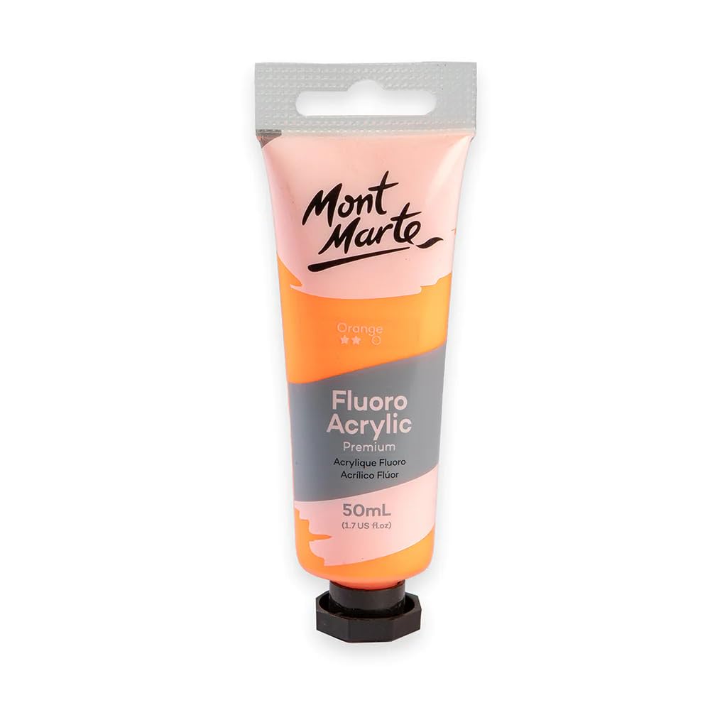 Mont Marte Fluoro Acrylic Paint- 50ml