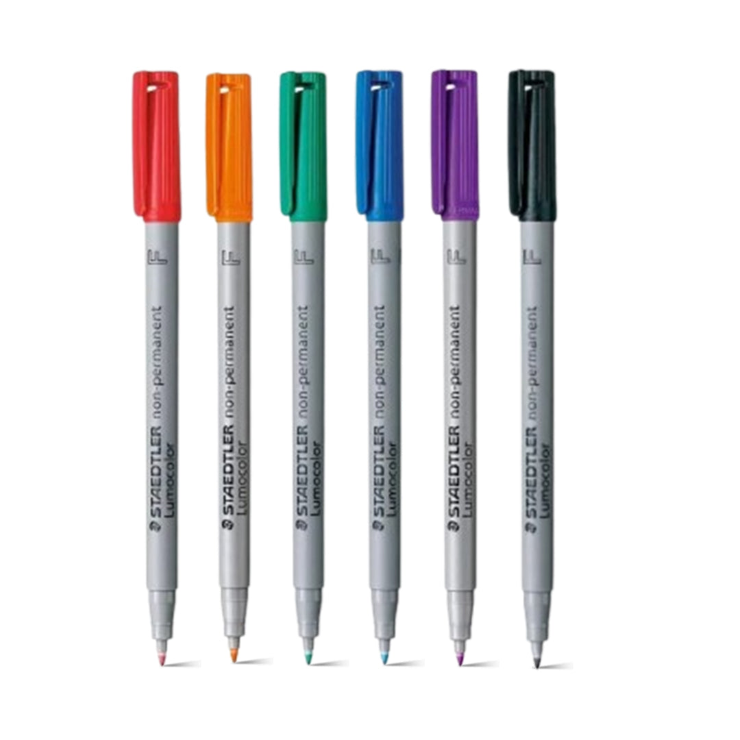 Staedtler 0.6mm Lumocolor Non-Permanent Pen Sets