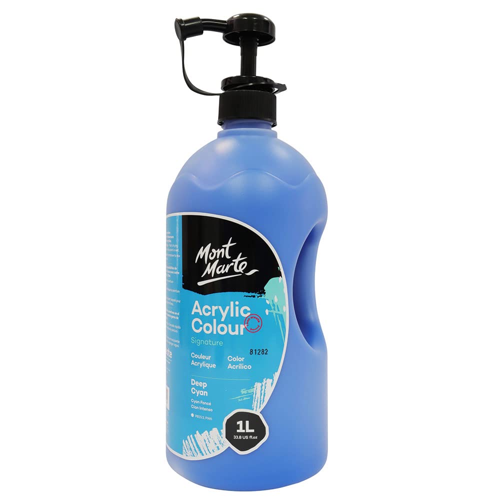 Mont Marte Acrylic Colour Paint -1 Litre