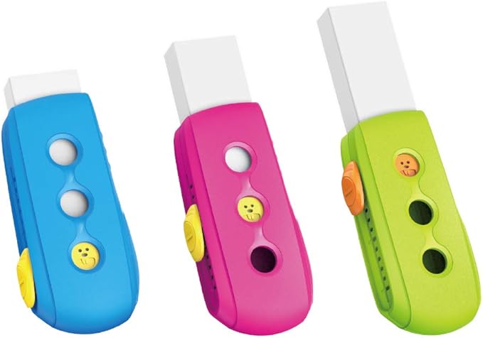 Keyroad Pushable Eraser