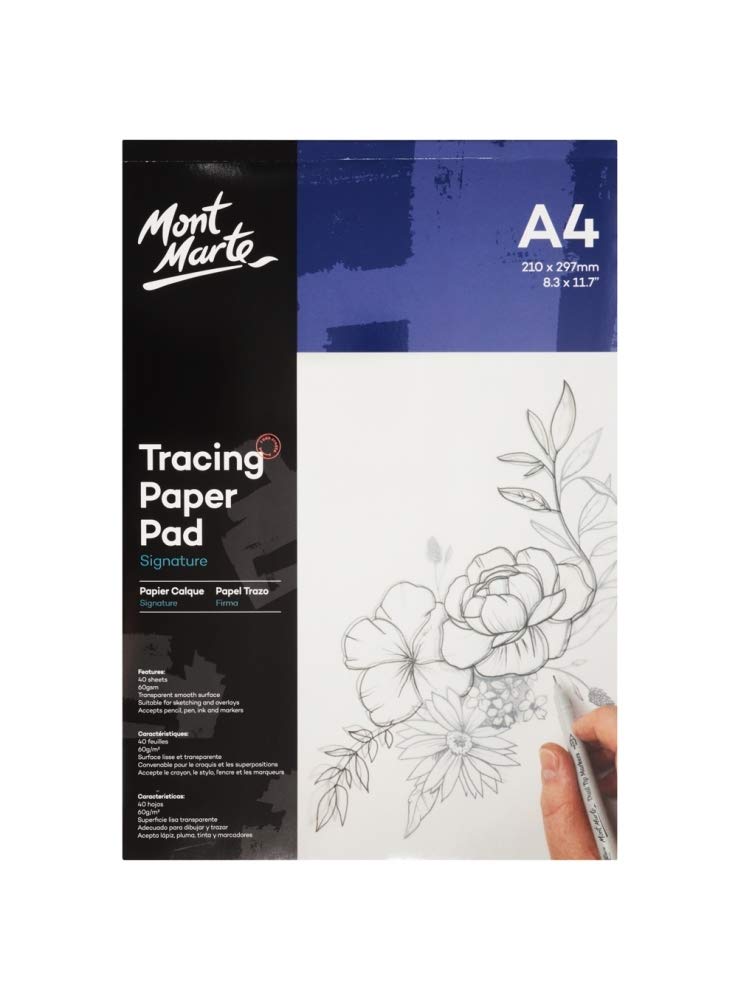 Mont Marte Tracing Paper Pad Signature