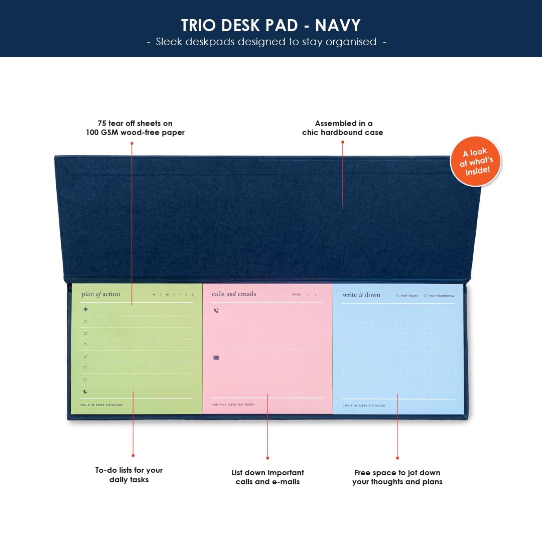 7 mm The Trio Deskpad