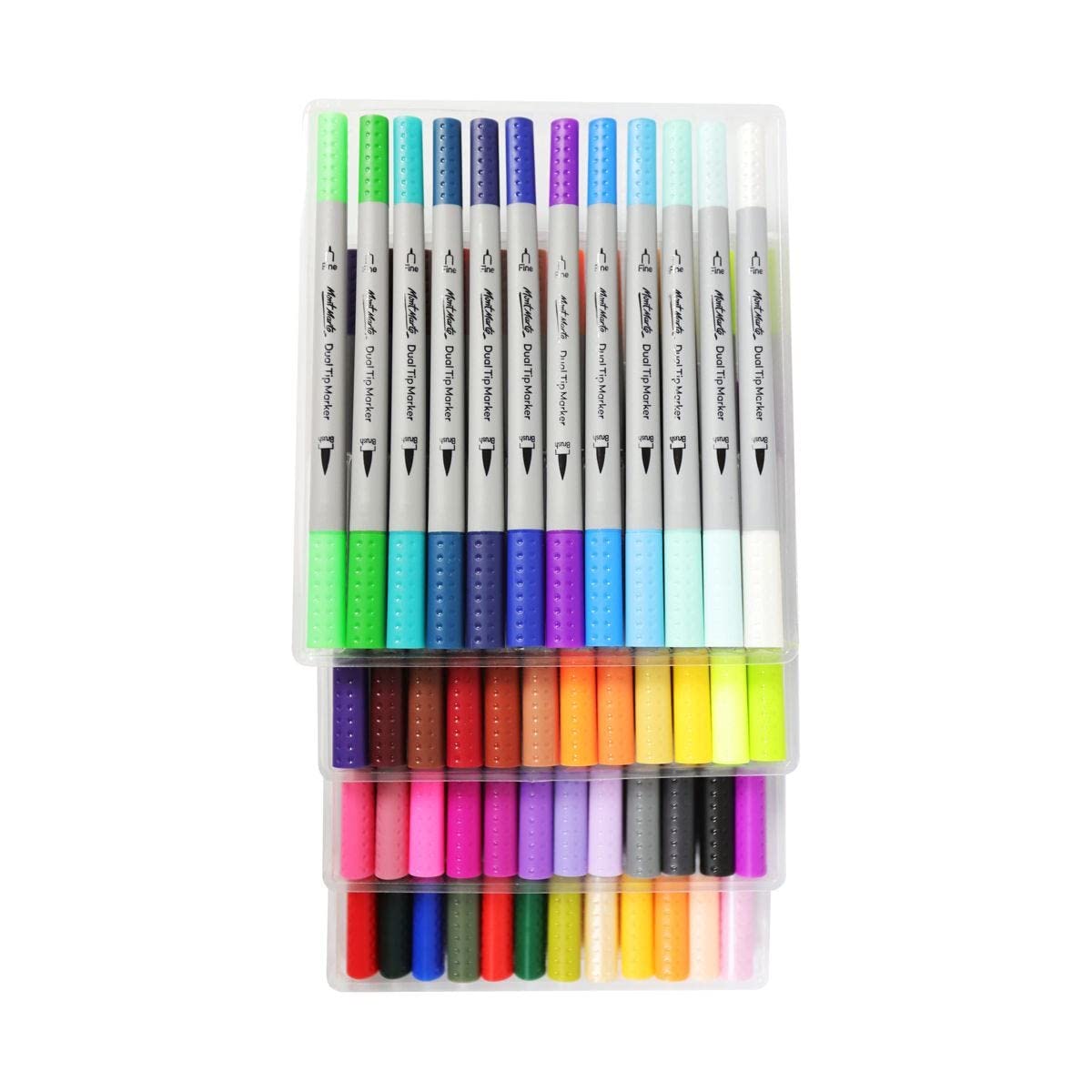 Mont Marte Dual Tip Brush/Fineliners Signature - 48pc