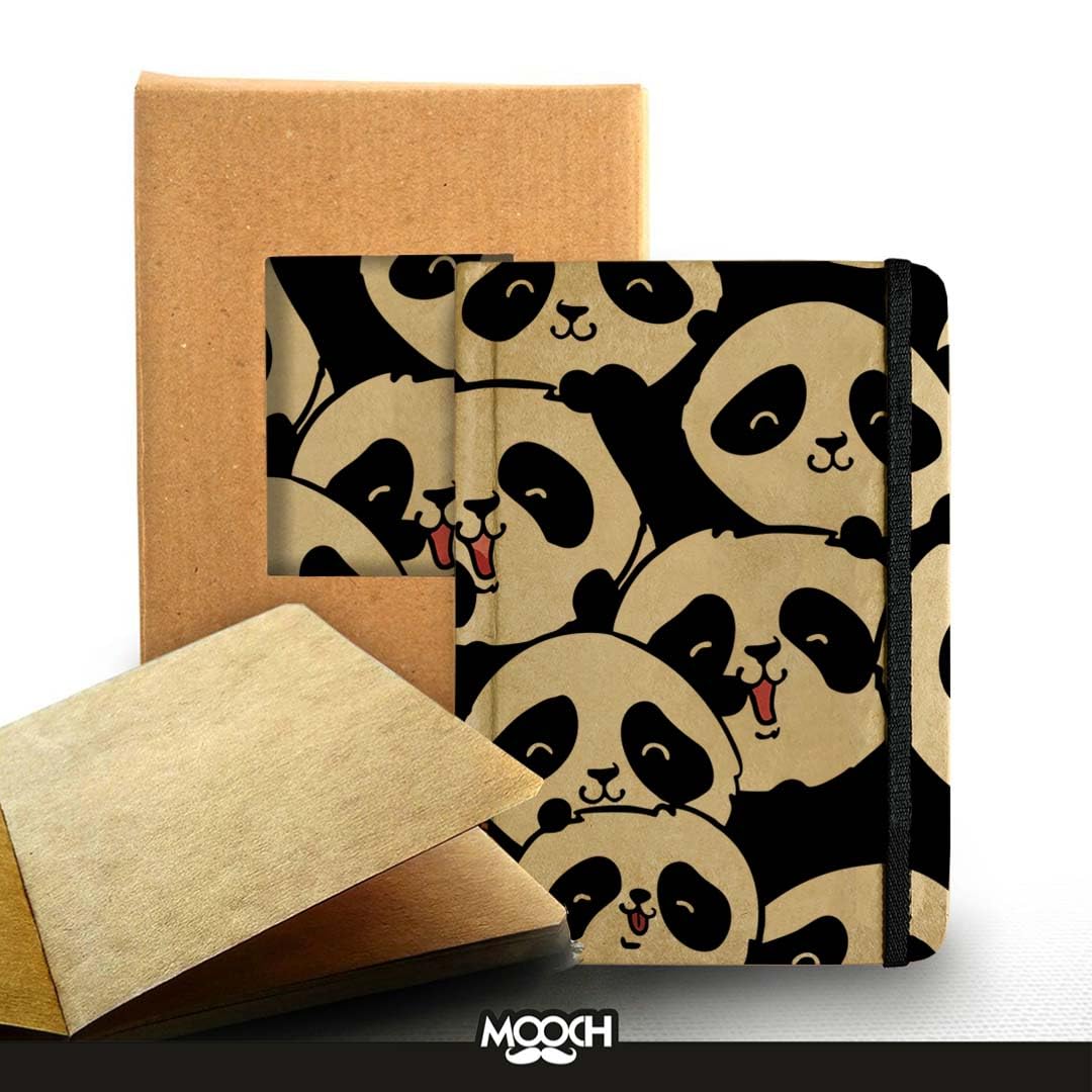 Mooch Seeking Panda A6 Plain Notebook