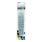 Liquitex Basics Paint Brush Short-Handle - Pack of 6