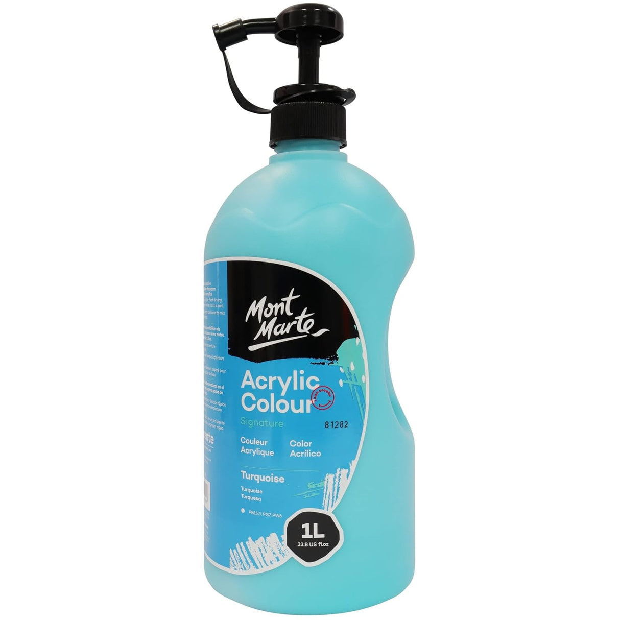 Mont Marte Acrylic Colour Paint -1 Litre
